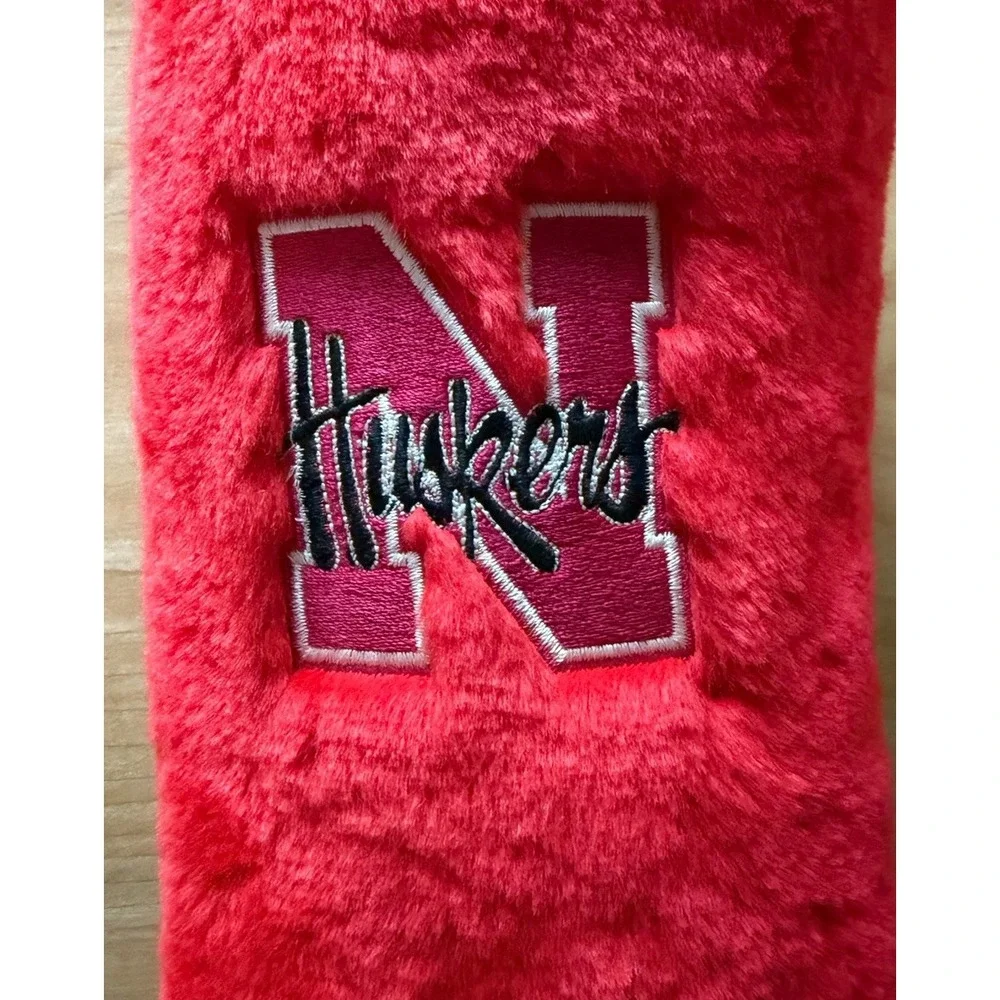 Vintage Nebraska Cornhuskers Huskers Golf Club Head Cover Red Number 3